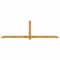 Ekena Millwork Eugene Rough Sawn Timber Gable Bracket, Western Red Cedar, 108"W x 31 1/2"H x 4"D x 4"F, 7/12 Pitch GBW108X31X0404EUG00RWR - alternate 1